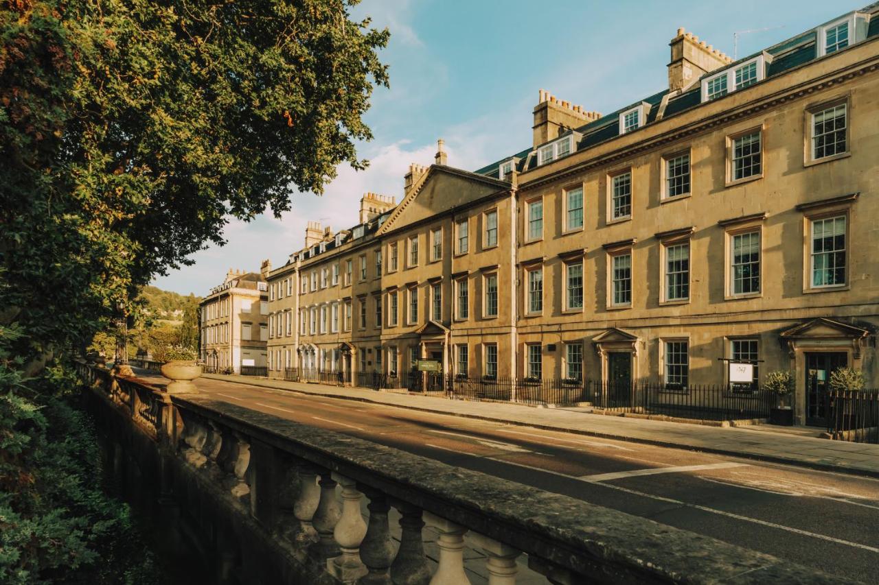 a row of buildings on a city street at Parade Hotel Bath in Bath